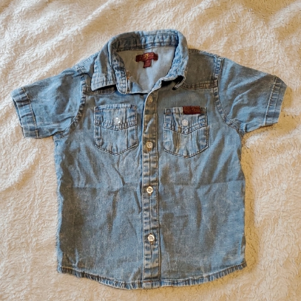 7 For All Mankind Button Down Shirt
